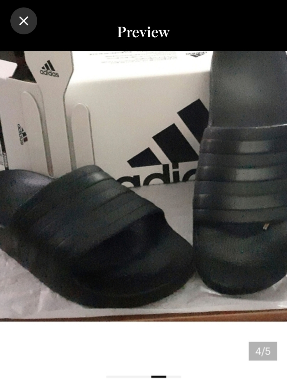 Womens Sz 10 new with box Sandals unisex Mens Sz 9 Shoes Slides